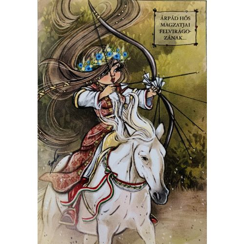 Árpád Hős magzatjai hűtőmágnes